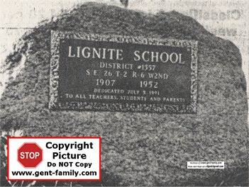 Lignite School Cairn