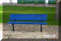 Benches, one of 4 purchased by Larry Preddy to honour the school