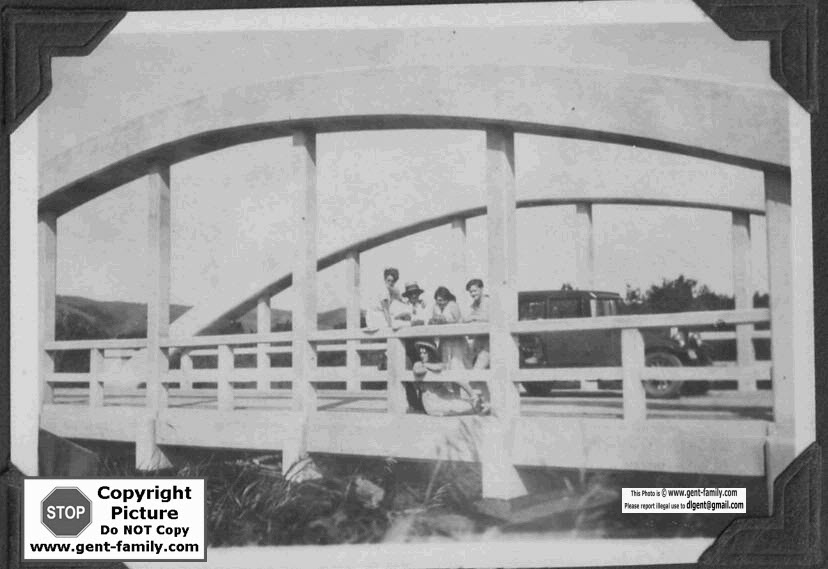 Qu'Appelle river bridge aug 6, 1930