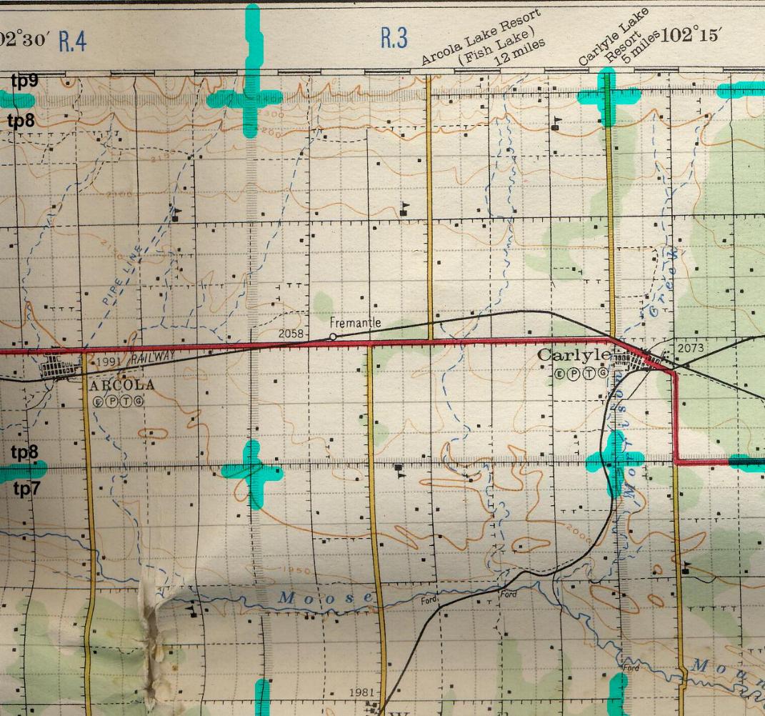 Tp8, part of Tp7, in Rge 3 and Rge 4, W2